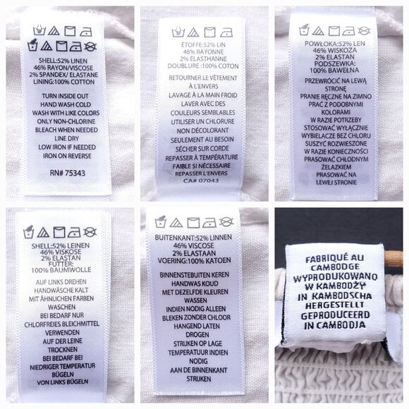 Halston Dress Size 8 Linen Blend Square Neck Midi Sheath Ivory Metallic Stretch - Picture 8 of 16